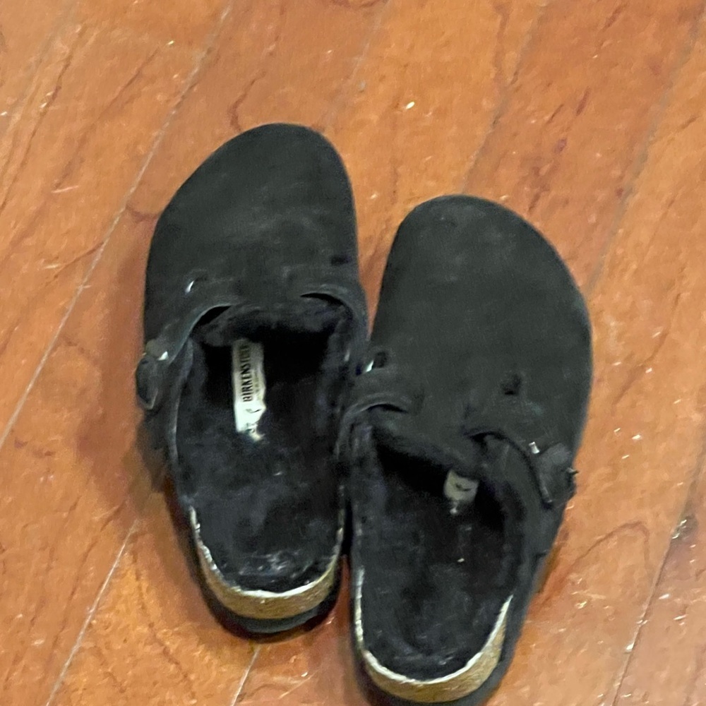 Birkenstock Black Suede Sandals - Picture 2 of 6